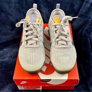 Nike Air Vapormax , Flyknit 3 -grey fog/ silver